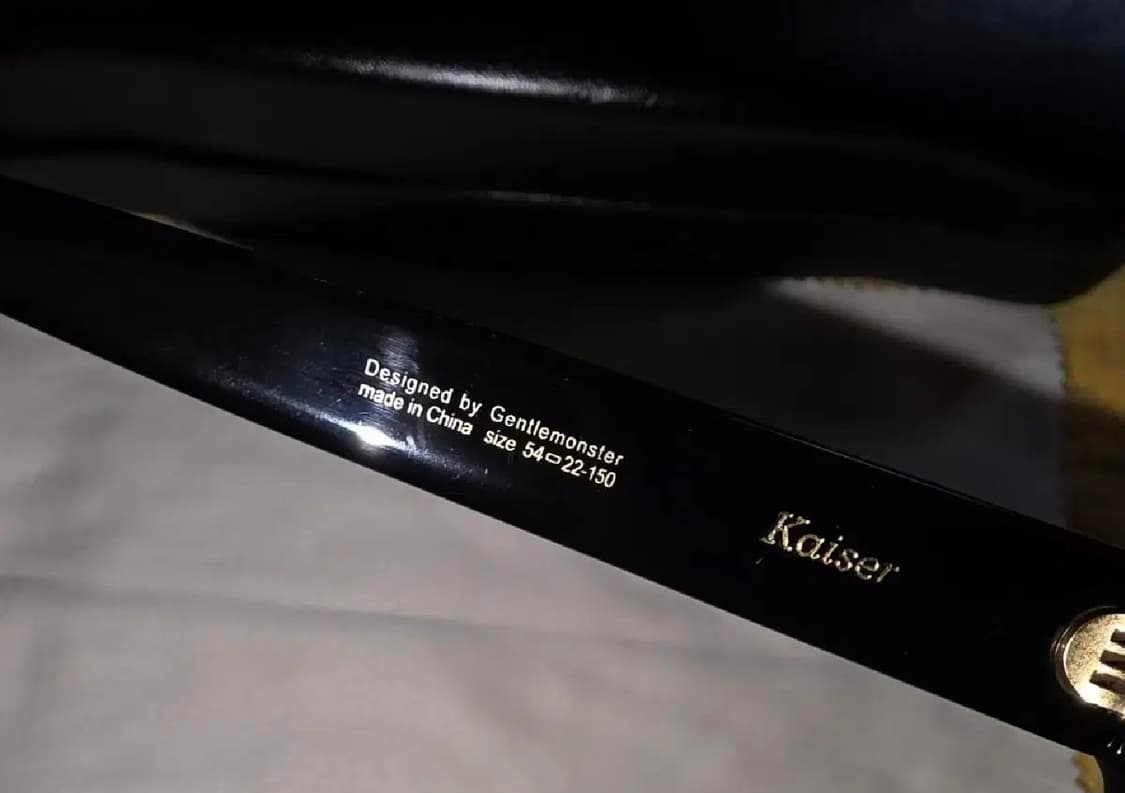 젠틀몬스터 Kaiser 01 선글라스 상품이미지3