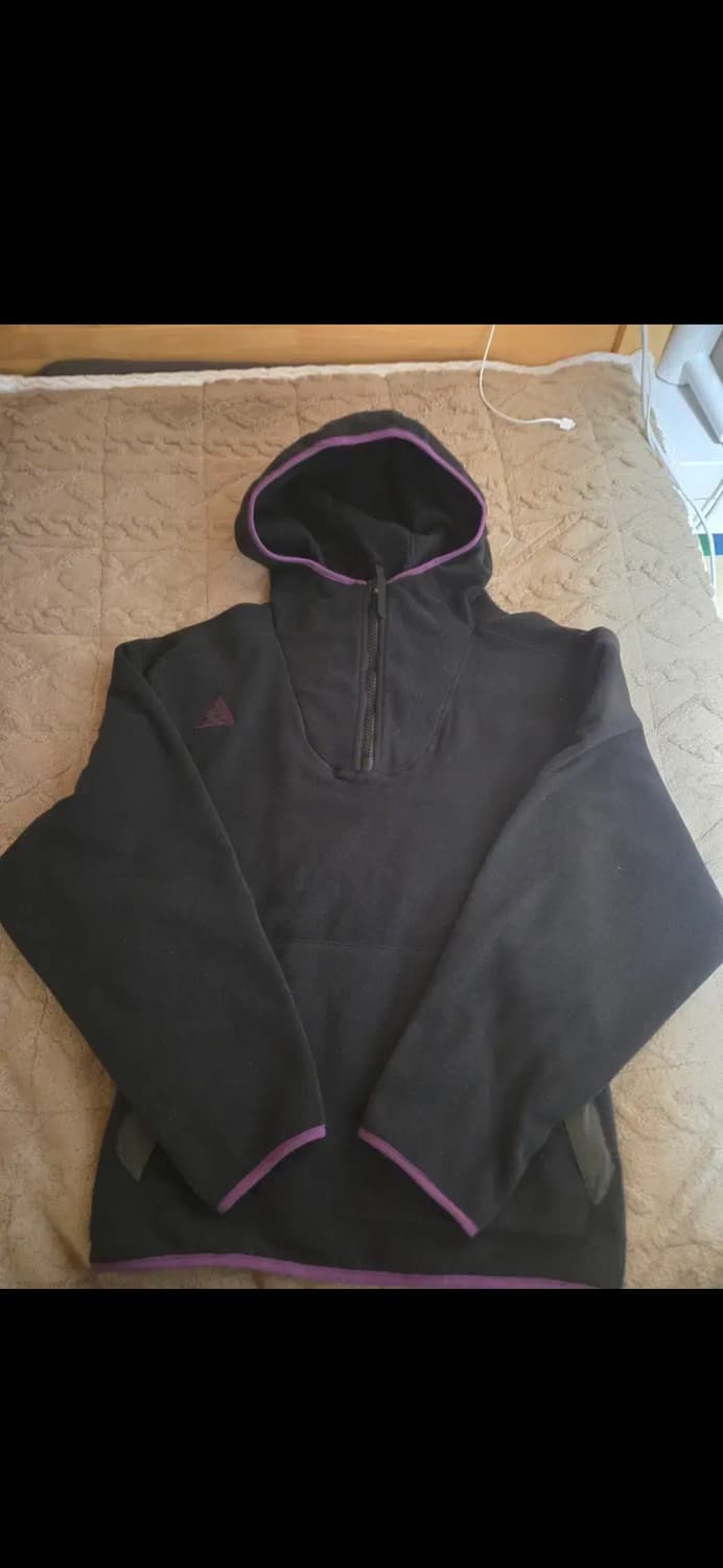 Nike ACG 쉐르파 플리스 후디 블랙 US-L (아시아XL) 상품이미지2