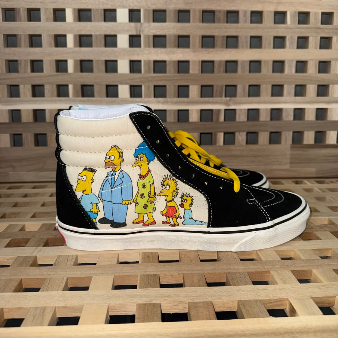 반스 x 더 심슨 패밀리 스케이트 하이 (270)  상품이미지4