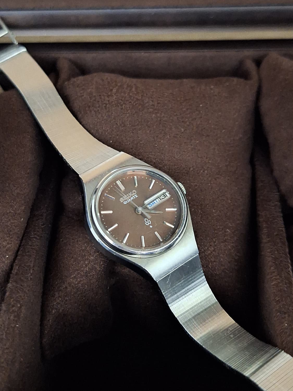 세이코 데이데이트 쿼츠 시계 판매합니다 상품이미지2