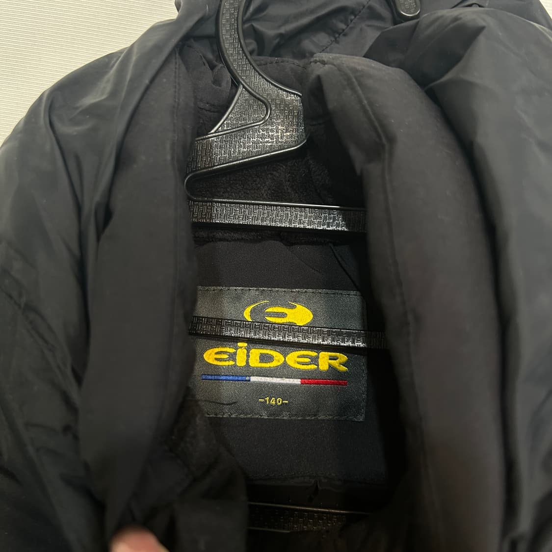 아이더 키즈 롱패딩 140 블랙 빵빵함 상품이미지2