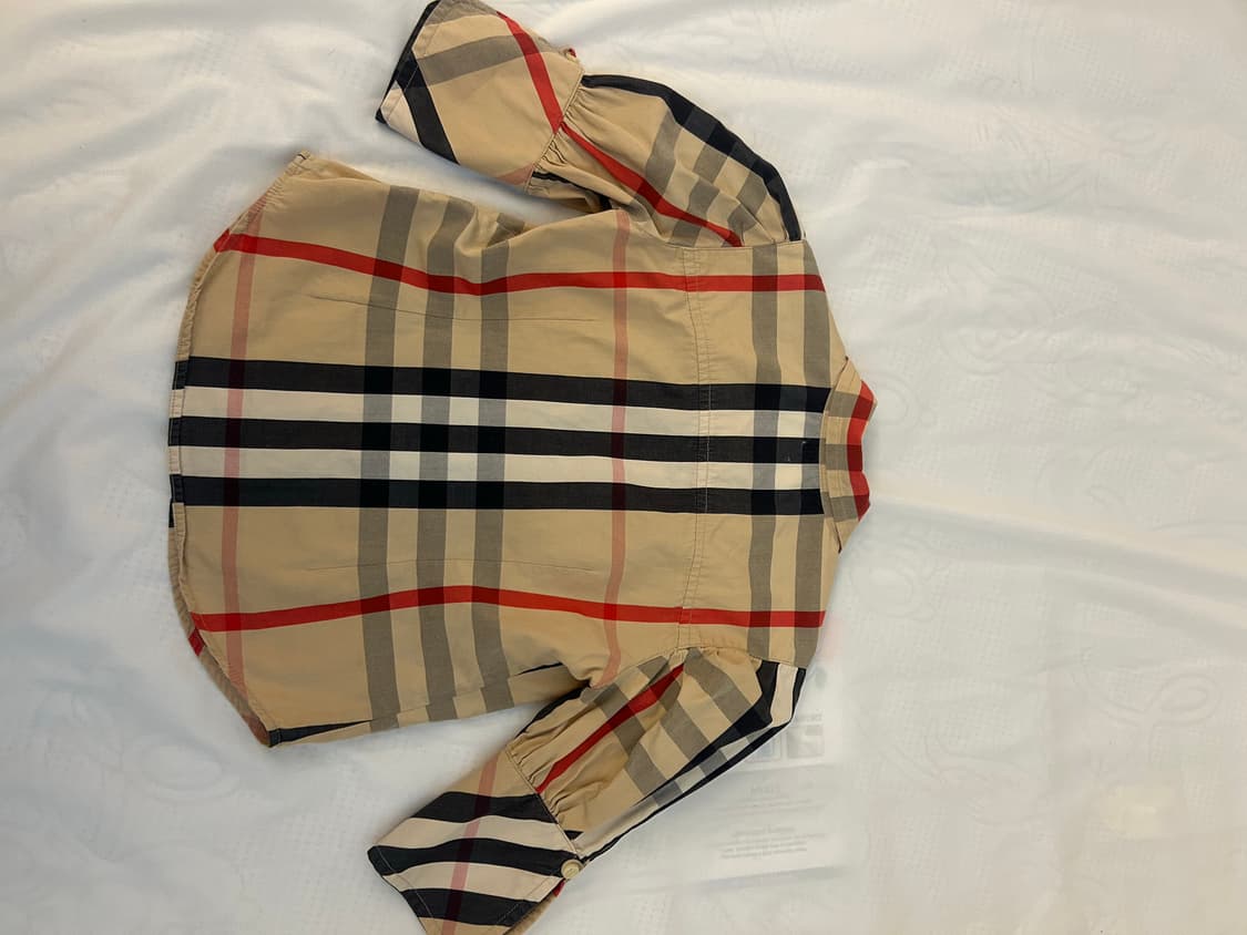 버버리 정품 키즈 블라우스  상품이미지7