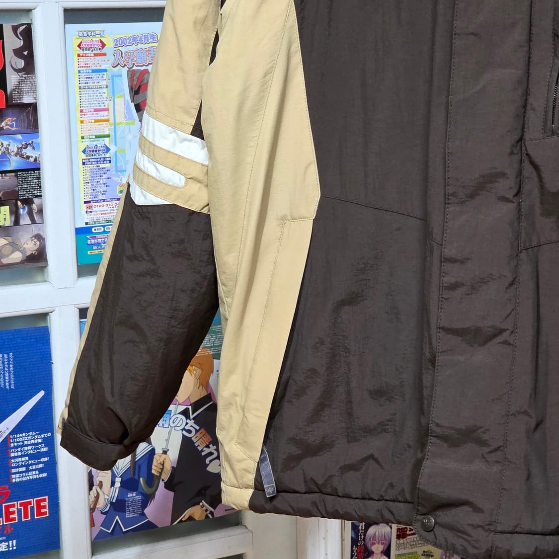 00S 컬럼비아 브라운 배색 투지퍼 패디드 자켓 상품이미지4