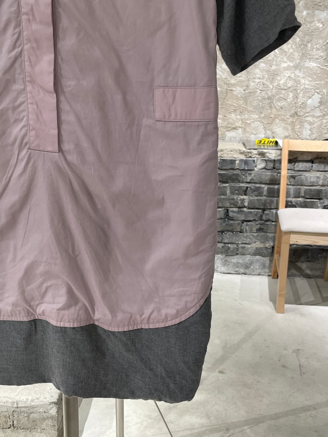 mm6 메종 마르지엘라 투 톤 패널 원피스 상품이미지5