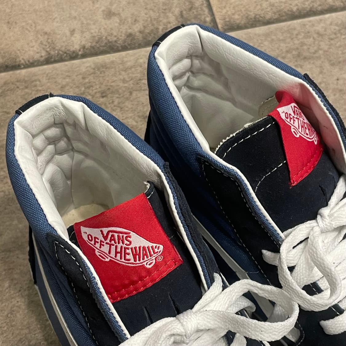 [택포](270)반스 올드스쿨 하이 블루 블랙 상품이미지2