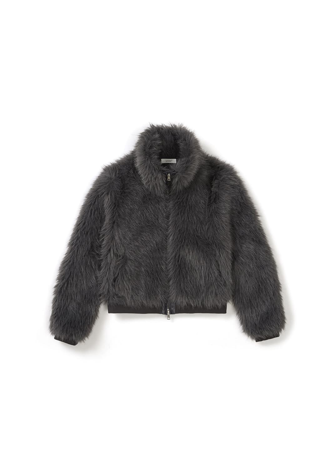 LCDC 뉴 퍼 집업 자켓 그레이 상품이미지5