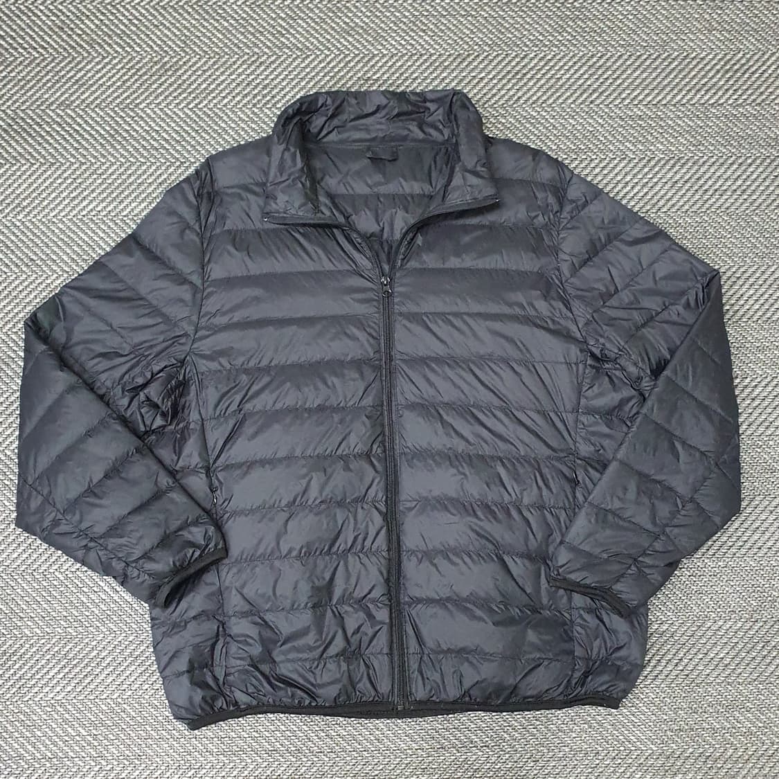 심플한 오리털 경량패딩 자켓 남자115 상품이미지1