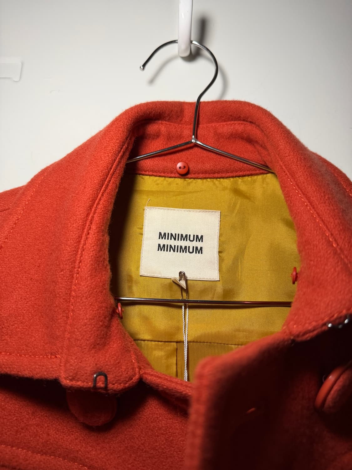 일본빈티지 브릭오렌지 숏코트 상품이미지6