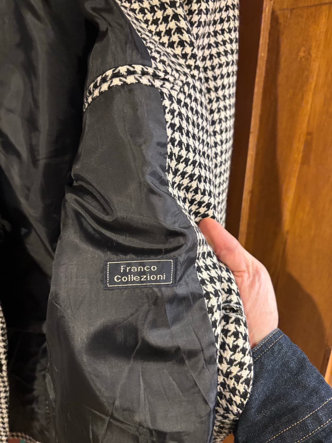 하운드투스 체크 블레이저 상품이미지3