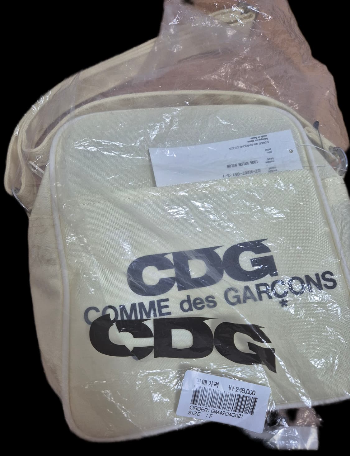 (새상품) 꼼데가르송 숄더백 스몰 상품이미지2