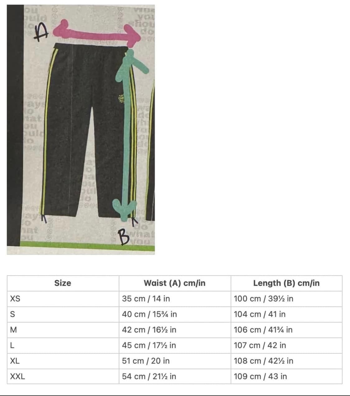 Adidas × Always Track Pants Black 상품이미지4