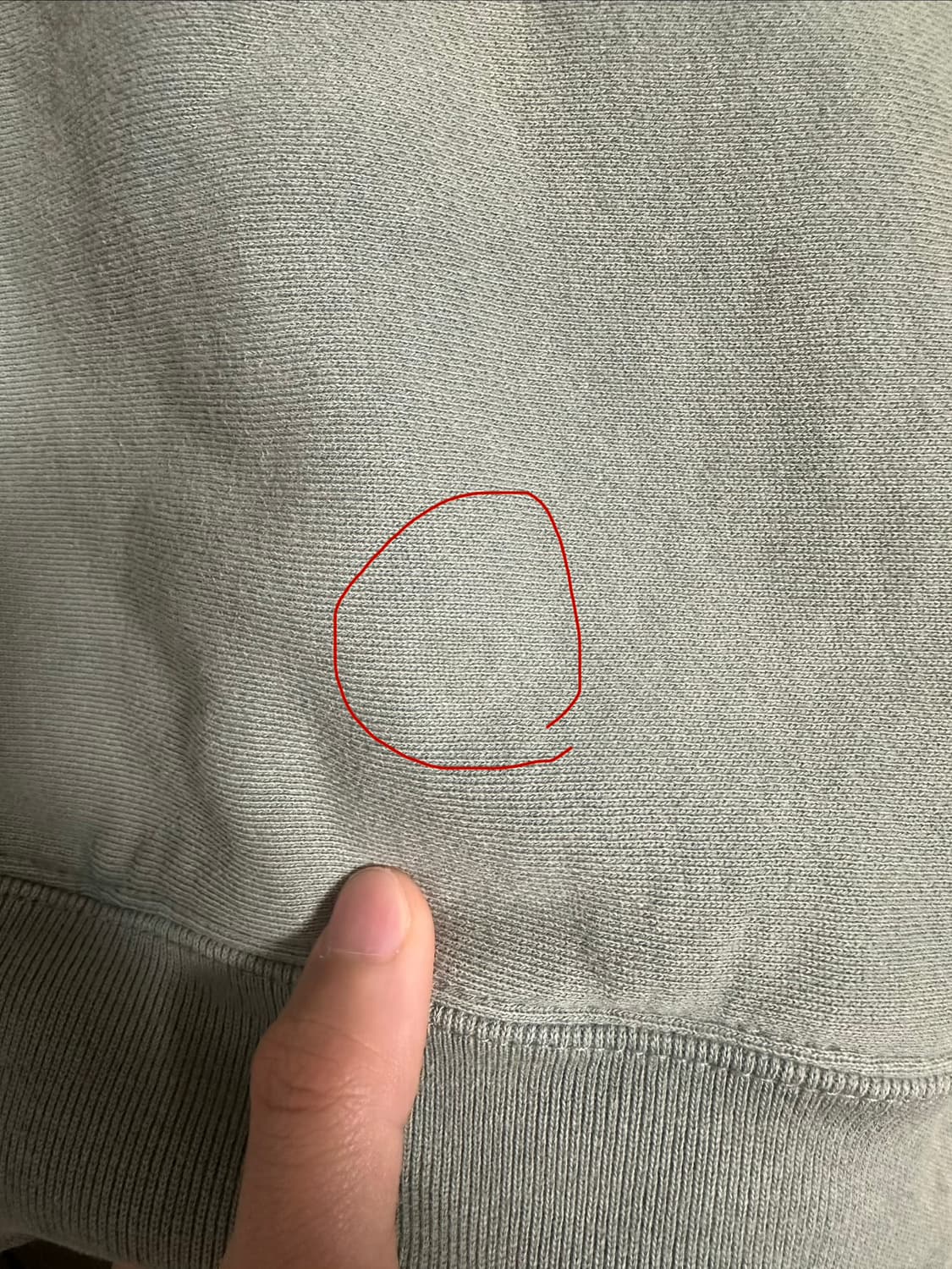 카키스 선페이디드 스탁 후디 L 상품이미지4