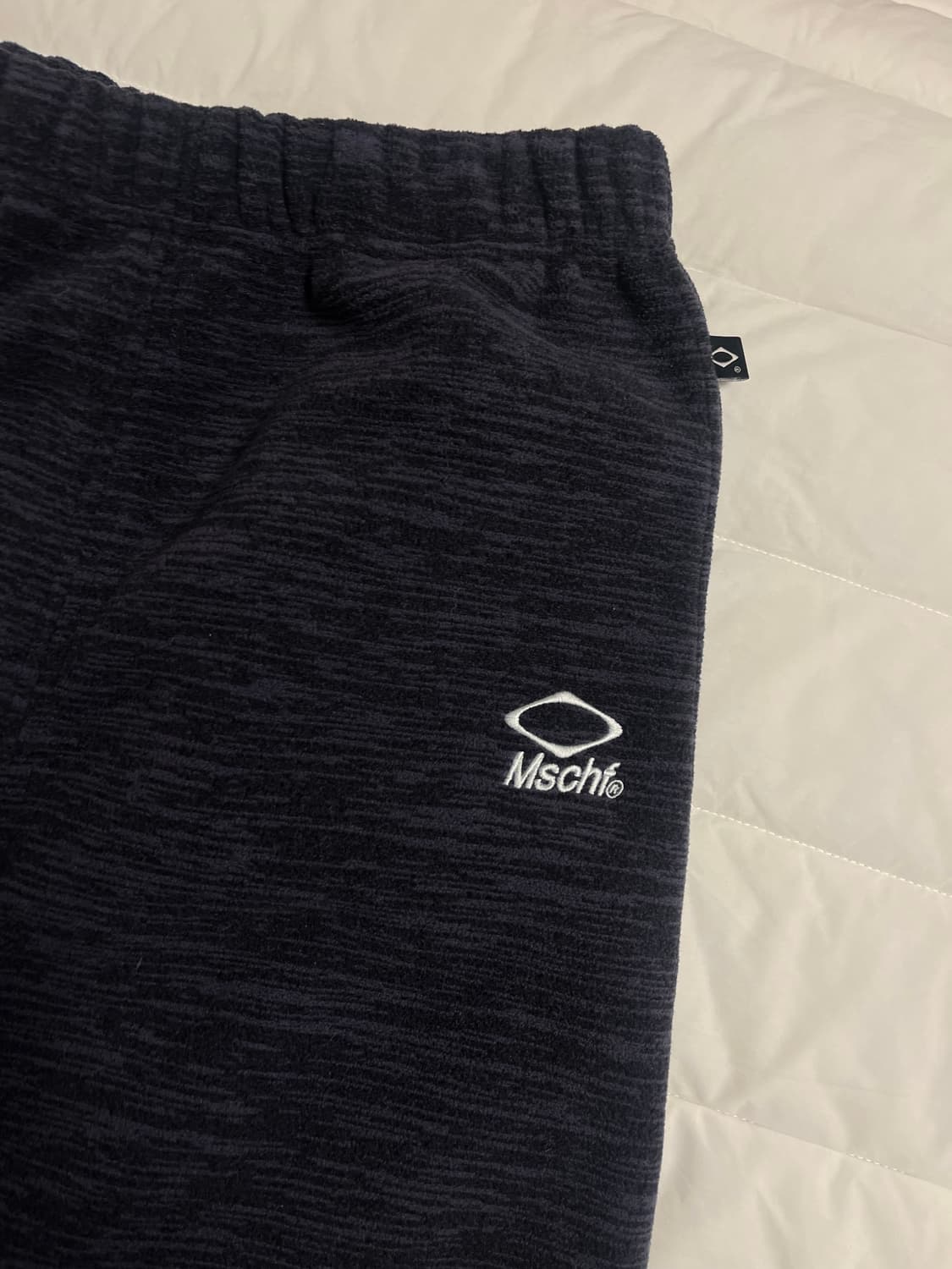 [미스치프] 플리스 롱스커트 치마 - 차콜블루 S 상품이미지5