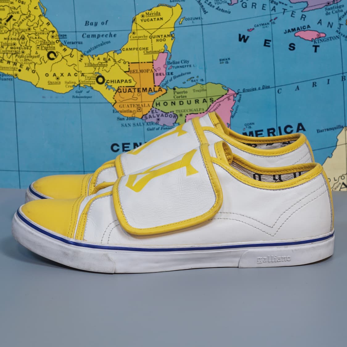 존갈리아노 레더 벨크로 스니커즈 상품이미지3