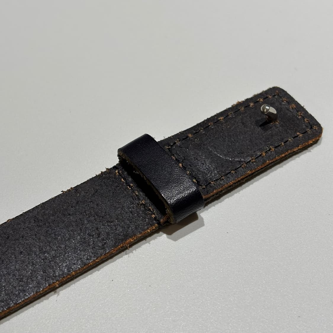 요지 야마모토 버클리스 레더 벨트 상품이미지2