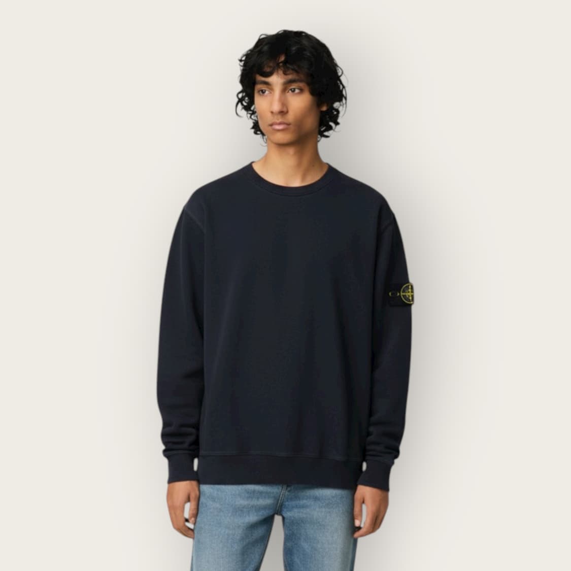 XXL/ 스톤아일랜드 기모 와펜패치 클래식 맨투맨 상품이미지1