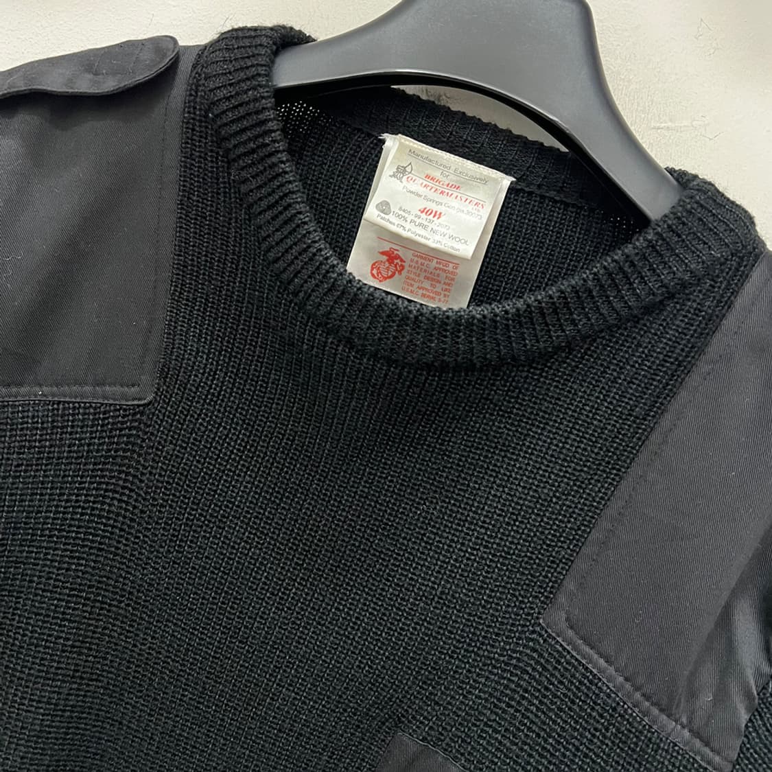 독일군 밀리터리 코만도 니트 울 스웨터 M~L 상품이미지3