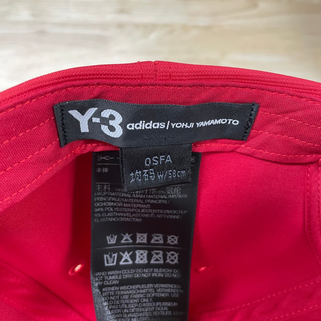 Y-3 매쉬 블랙 볼캡 F 상품이미지4