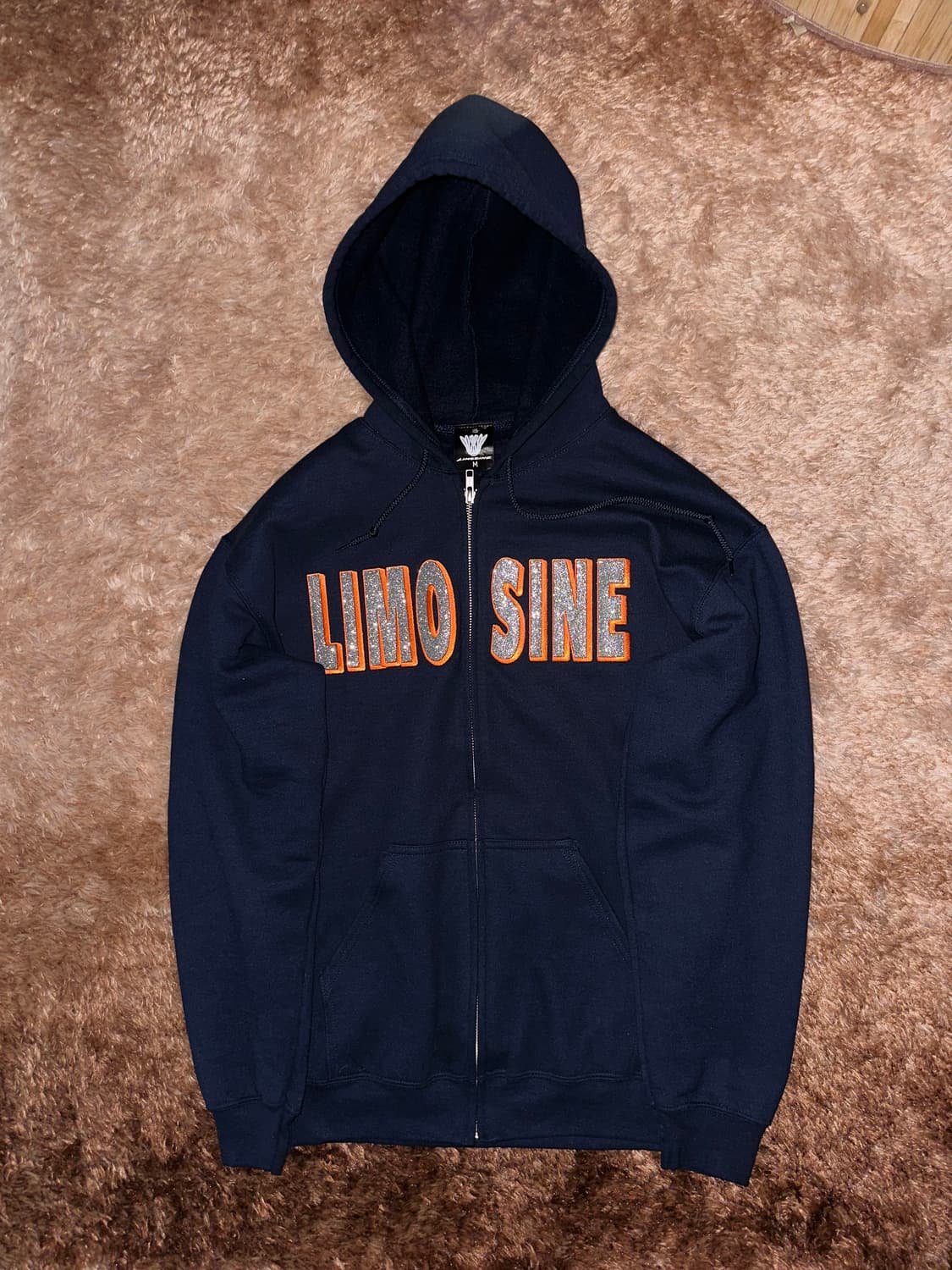 Limosine 리무진 반짝이 후드집업 상품이미지1