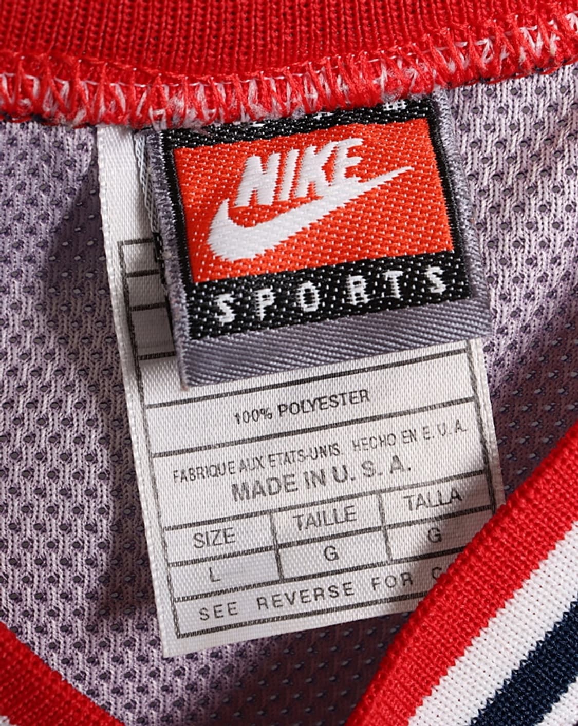 90's NIKE Basketball Jersey 상품이미지9