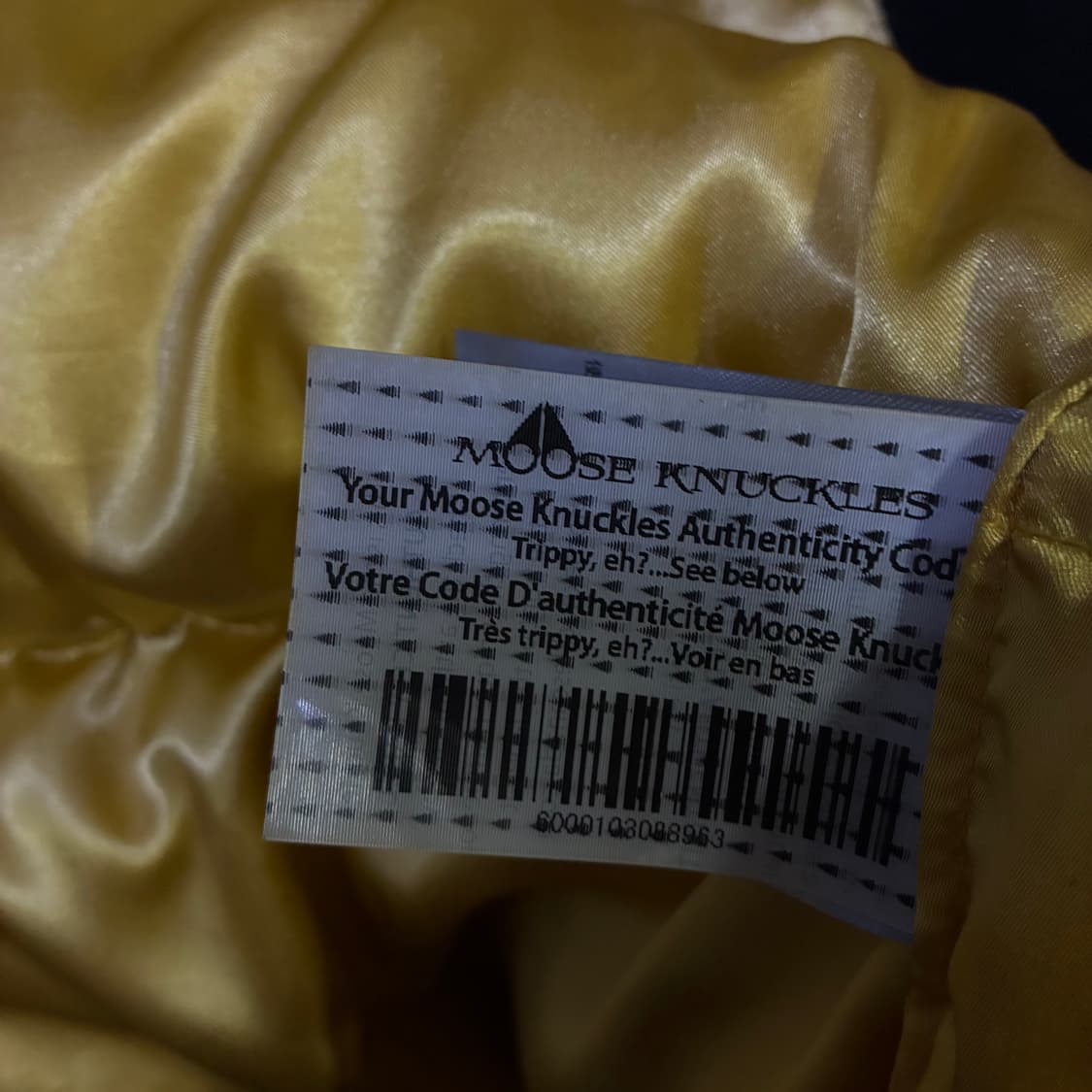 무스너클 금장 패딩 100 상품이미지5