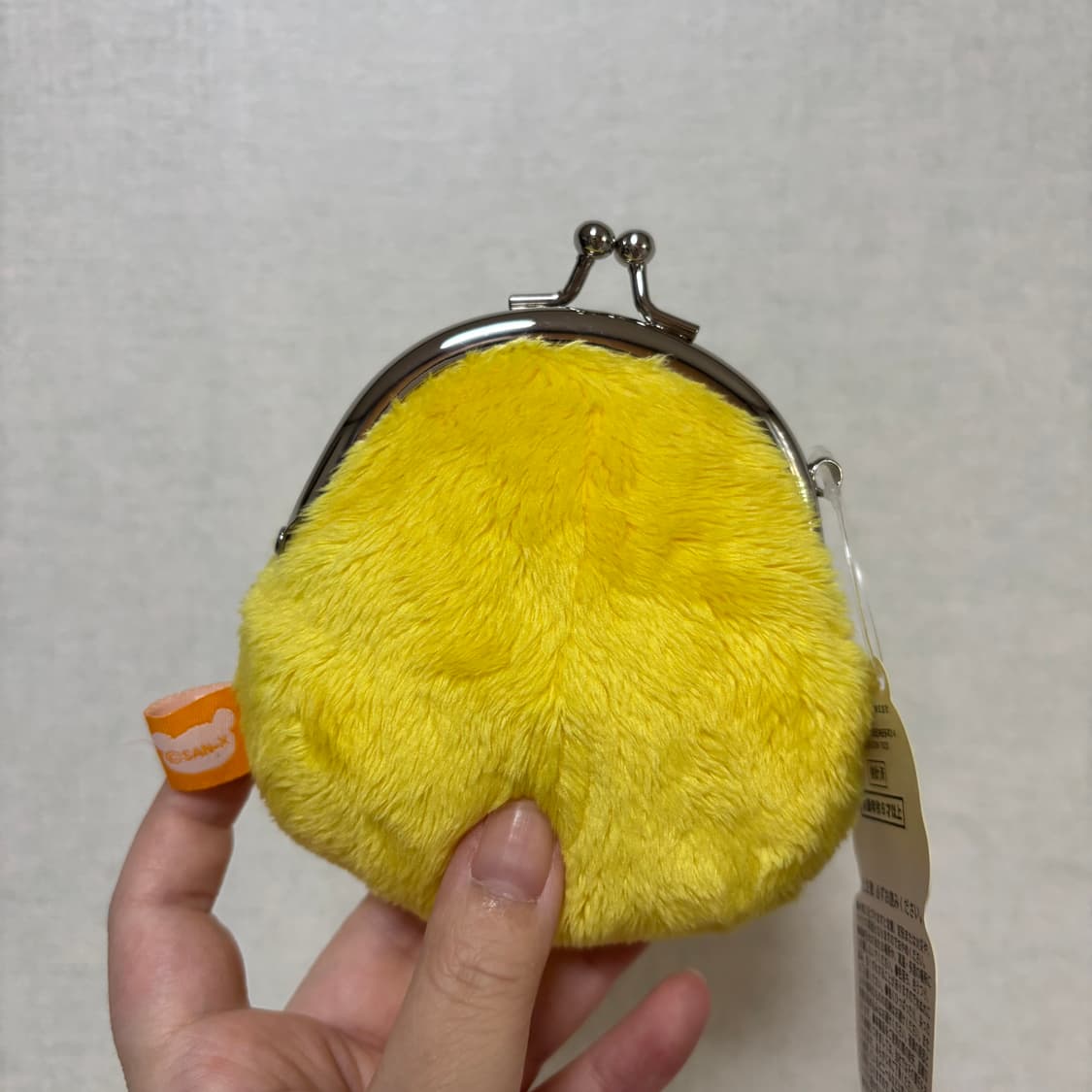 고전 산엑스 리락쿠마 키이로이토리 동전지갑 상품이미지3