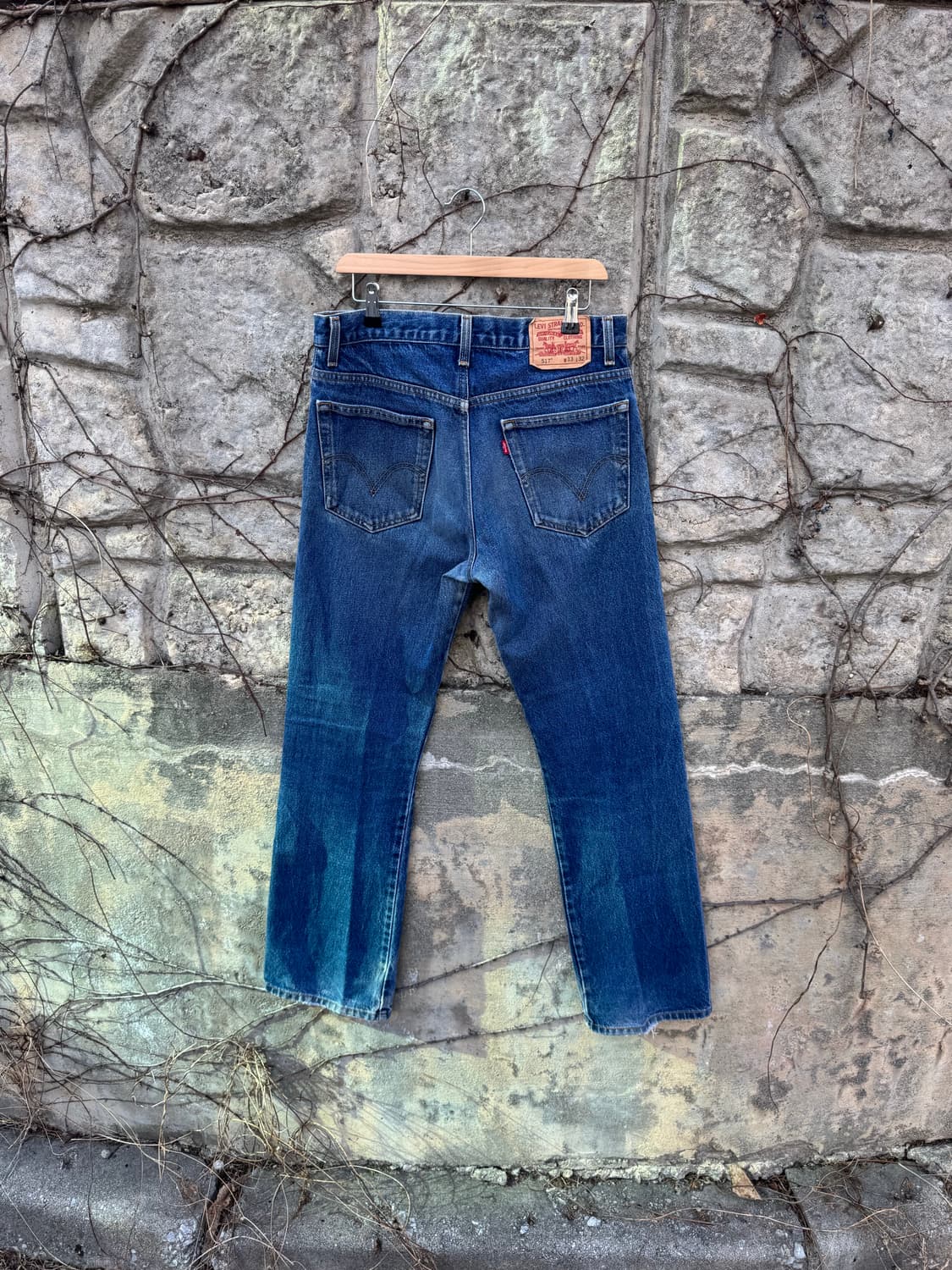 00s 리바이스 빈티지 517 부츠컷 워싱 데님 팬츠  상품이미지2