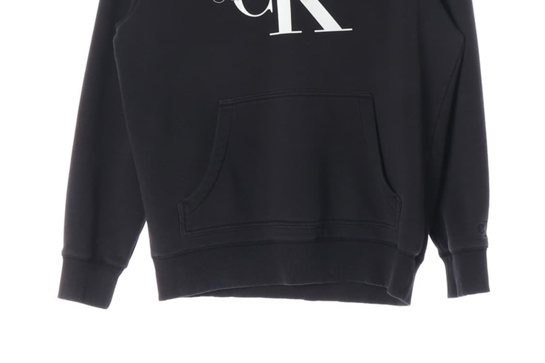 캘빈클라인 진스 빅로고 오버핏 후드티 M 상품이미지4