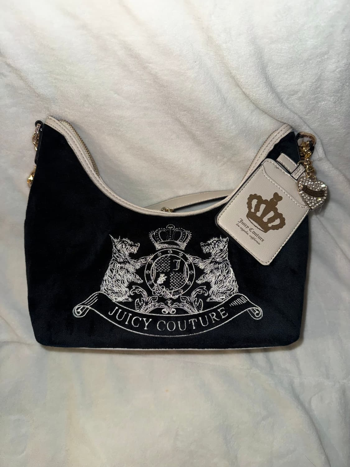 쥬시꾸뛰르 클래식 스코티독 블랙 벨벳 갸루 베메필 상품이미지1