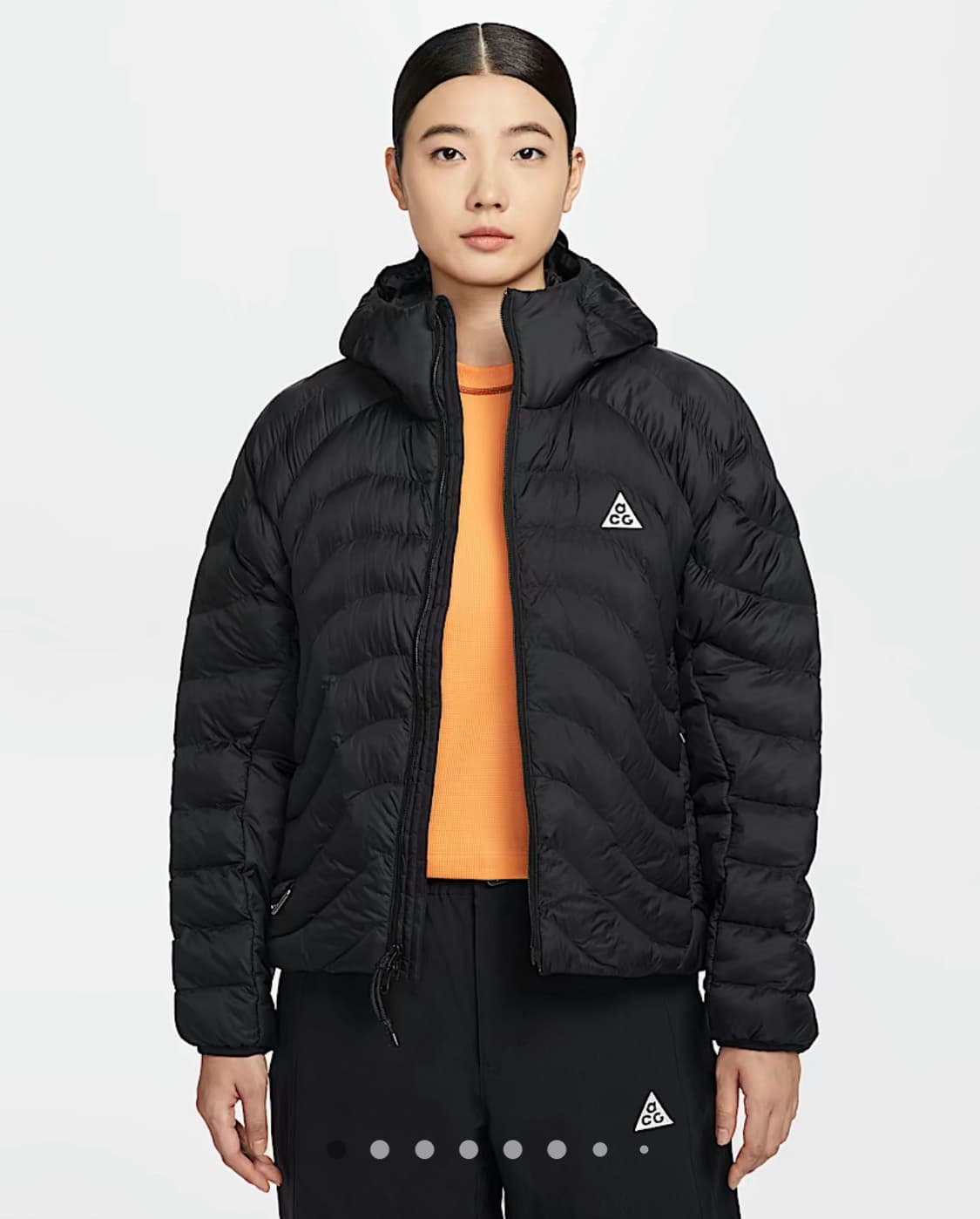 나이키 ACG 라바 플로우 여성 패딩 블랙 상품이미지1