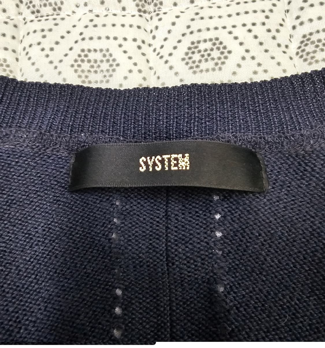 SYSTEM 시스템 가디건 네이비 ~F 상품이미지8