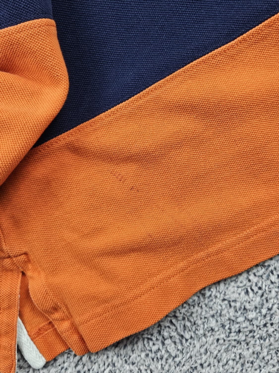 폴로랄프로렌 스트라이프 화이트카라 럭비 티셔츠 ( L ) / 10074 상품이미지10