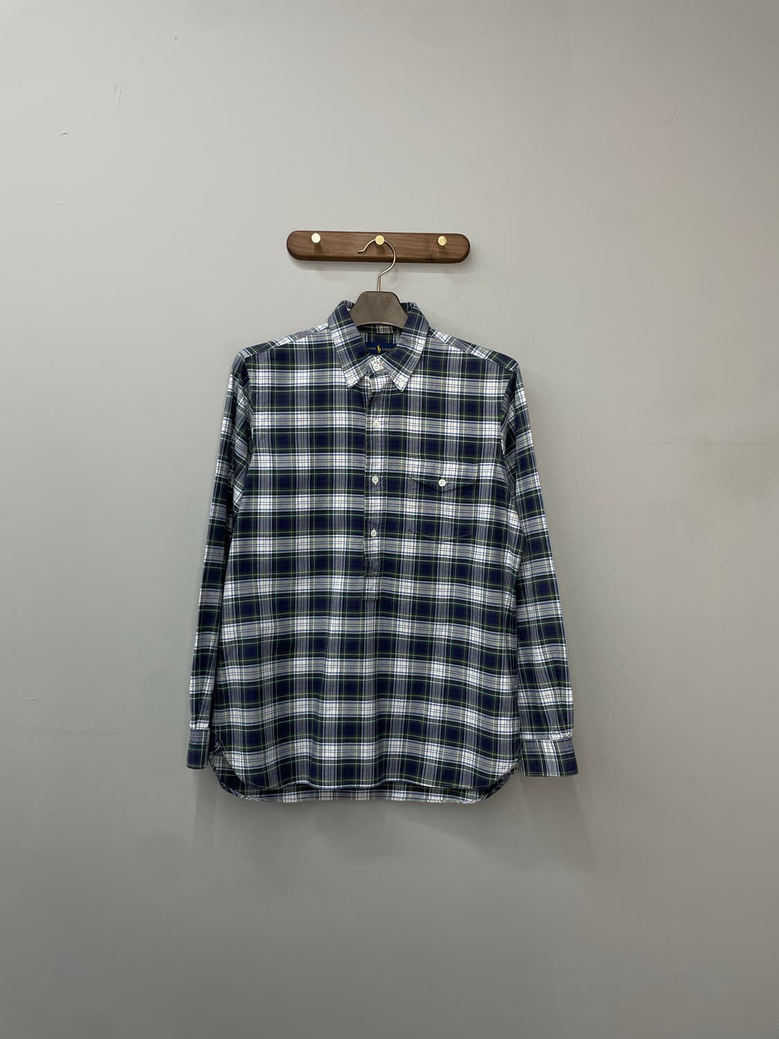 폴로 랄프로렌 체크 아노락 셔츠 H598 상품이미지2