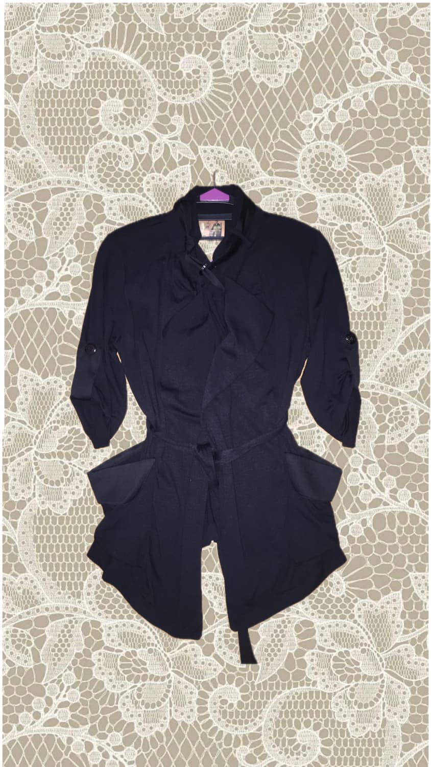 긱시크 와투케 고딕 빈티지 가디건 상품이미지1