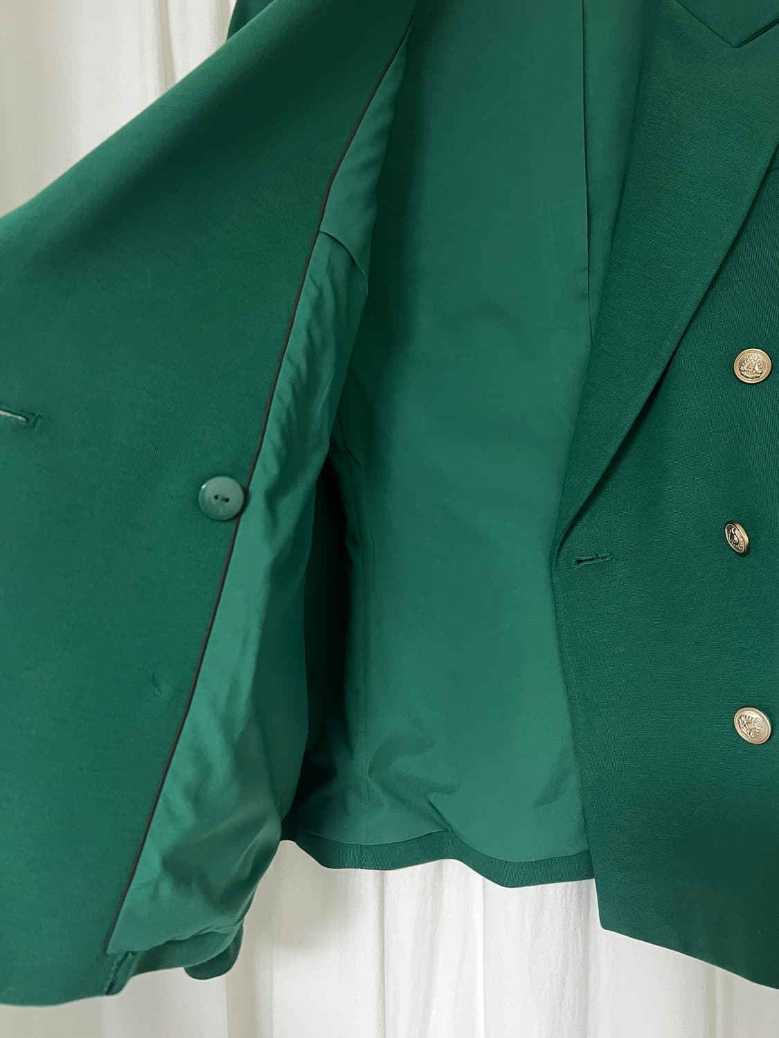 MORGAN 모르간 금장 더블버튼 블레이저 / 77사이즈 상품이미지5