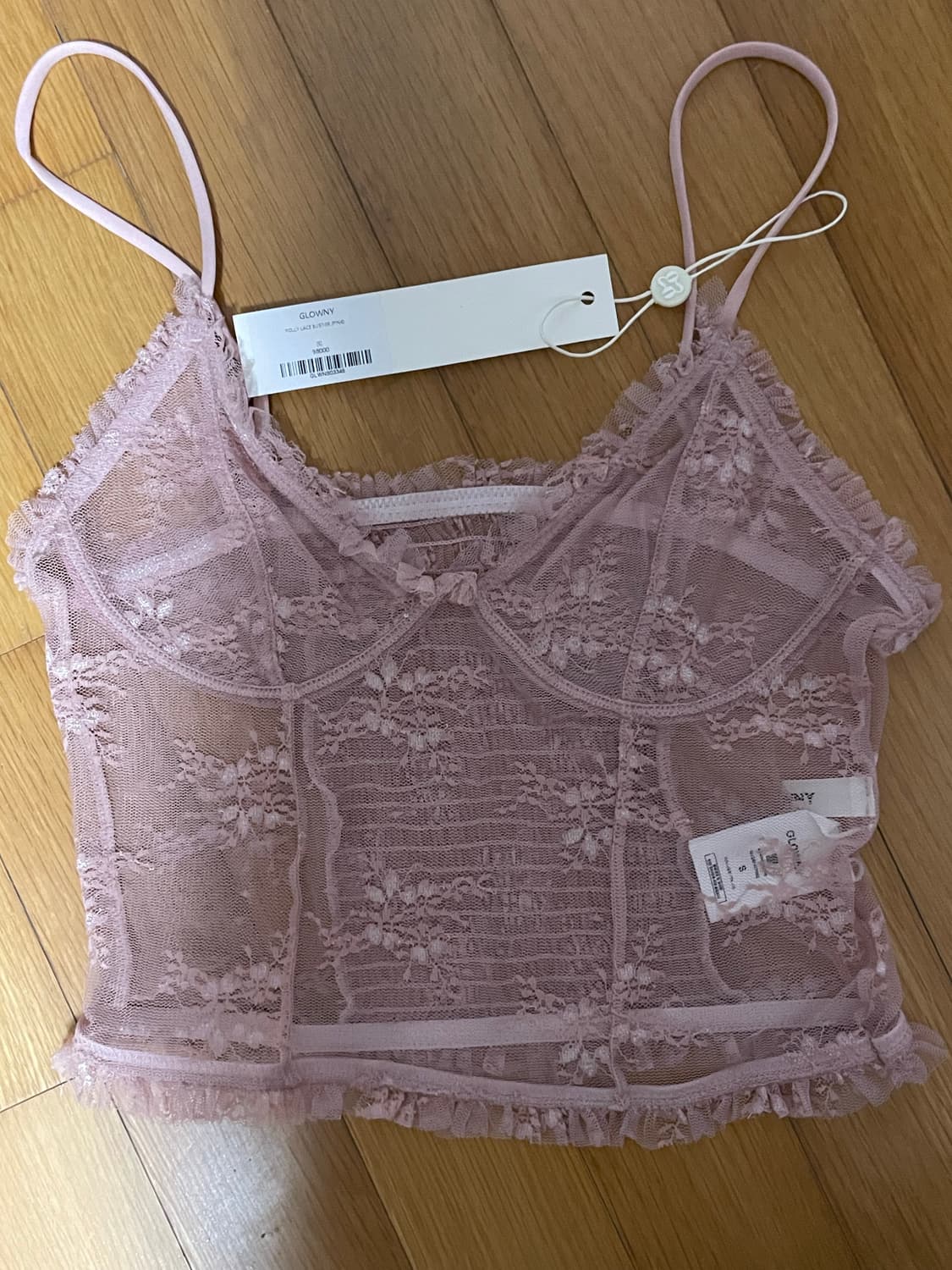 글로니 polly lace bustier(택O) 상품이미지2