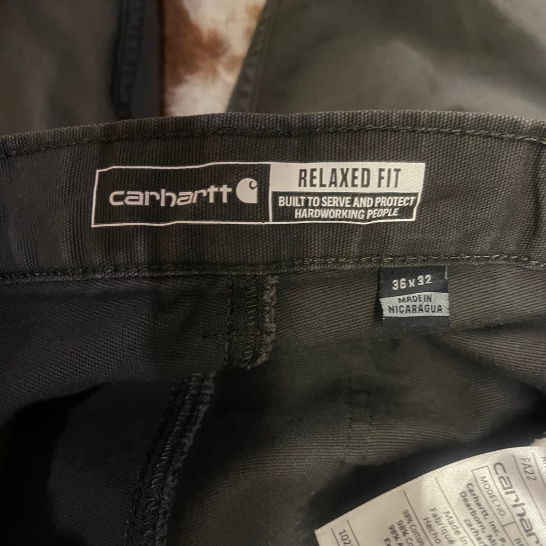 빈티지 칼하트 USA 카펜터 팬츠 상품이미지3