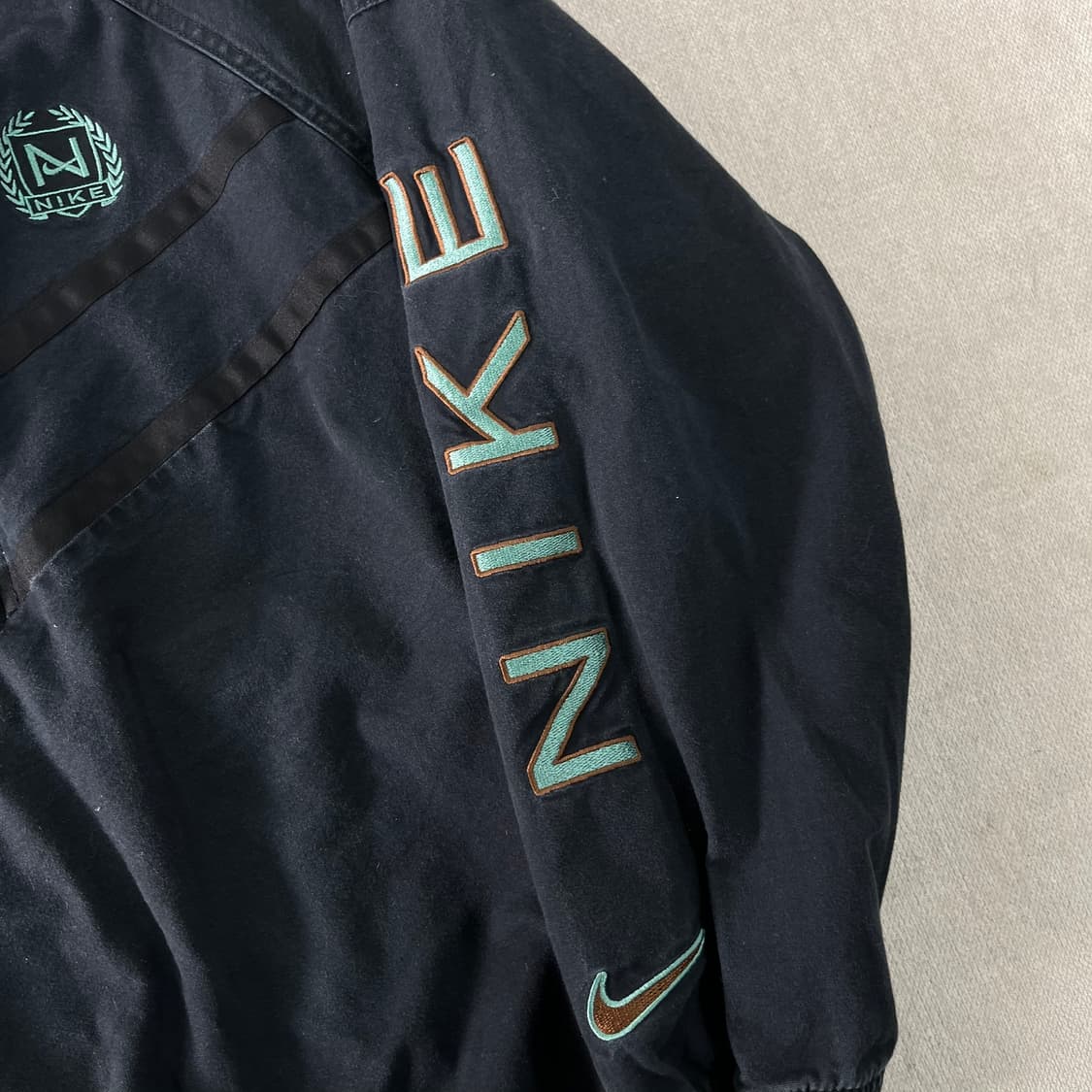 100 나이키 신형 코튼 빅로고 아노락 자켓  상품이미지5