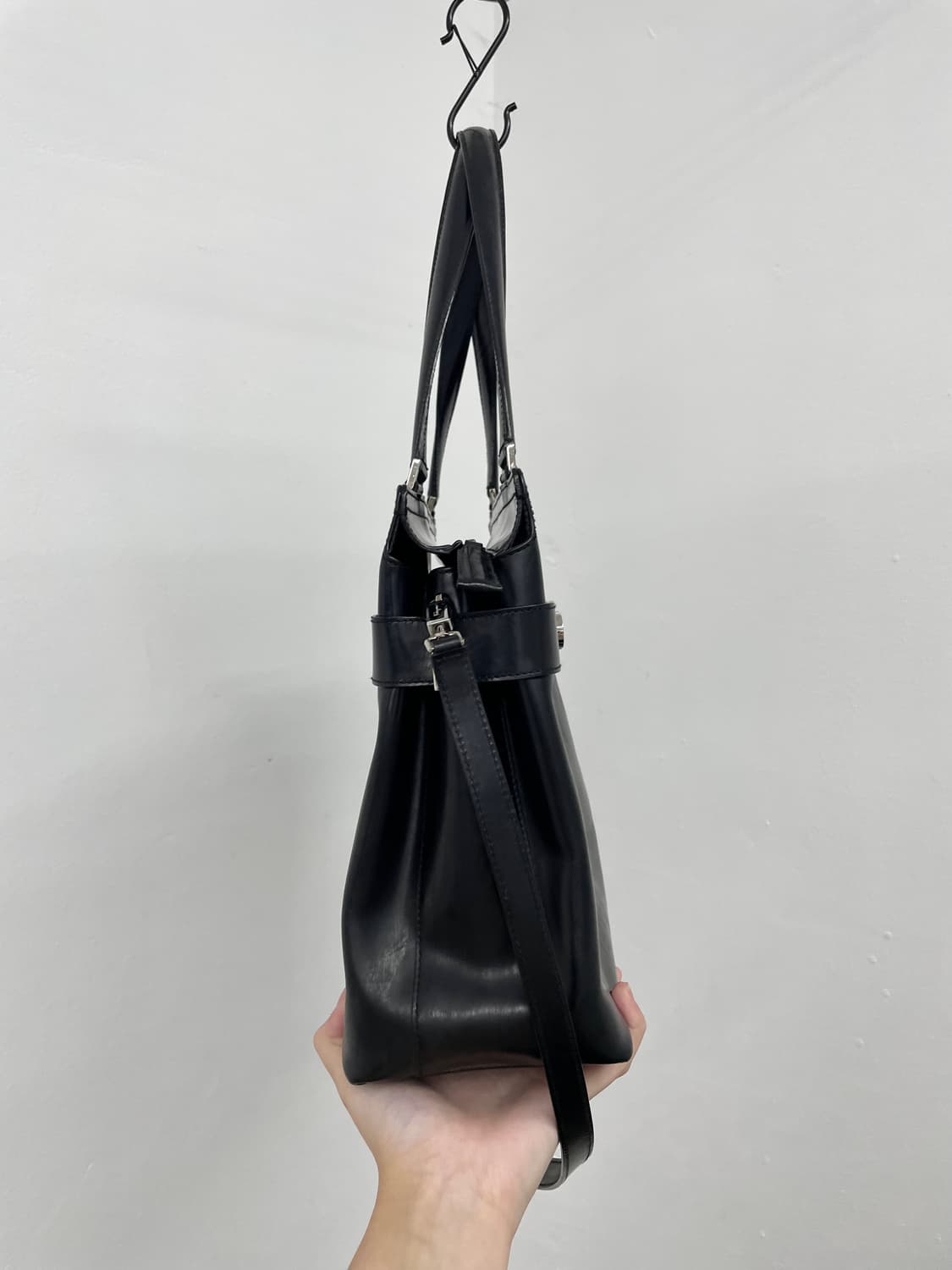 90s 페라가모 간치니 투 락 토트백 상품이미지4