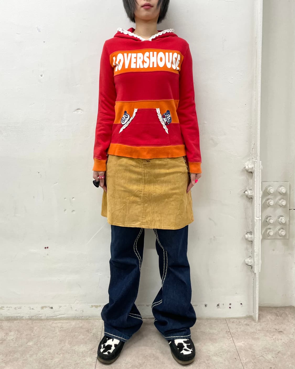 Love House Panda Lace Hoodie  상품이미지4