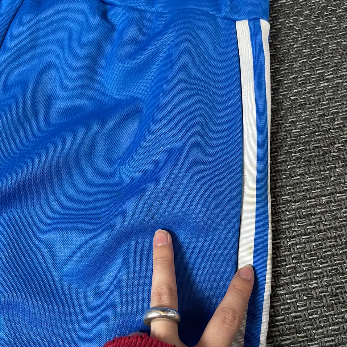 (밴딩) 아디다스 블루 트랙 팬츠 95 상품이미지7