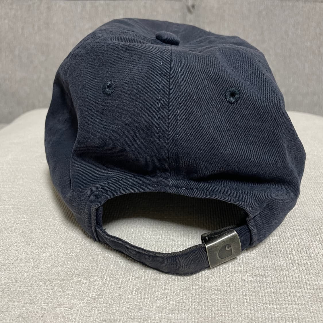 칼하트 이니셜 볼캡(네이비) 상품이미지3