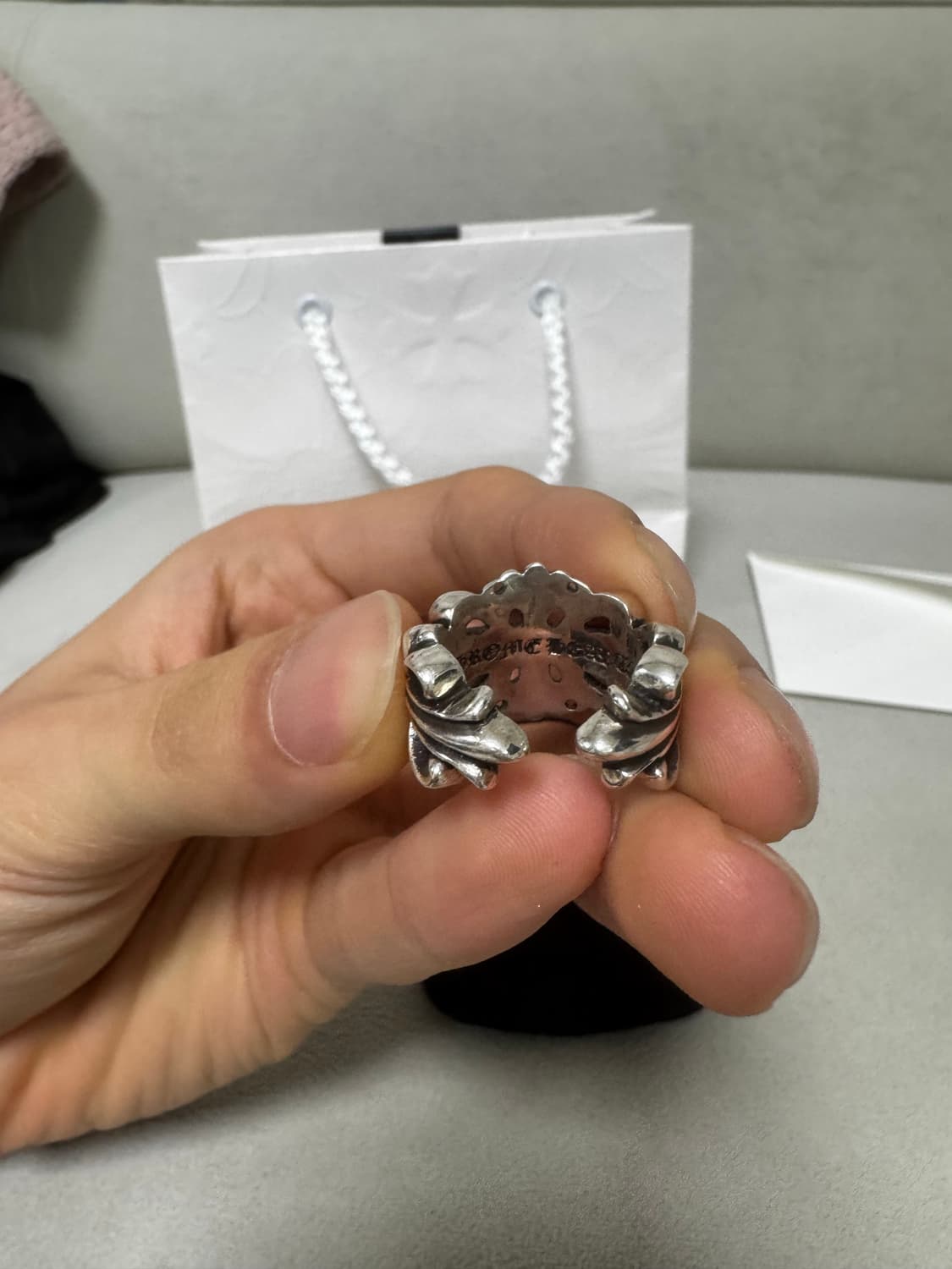 크롬하츠 더블 플로랄링 us6.5 상품이미지4