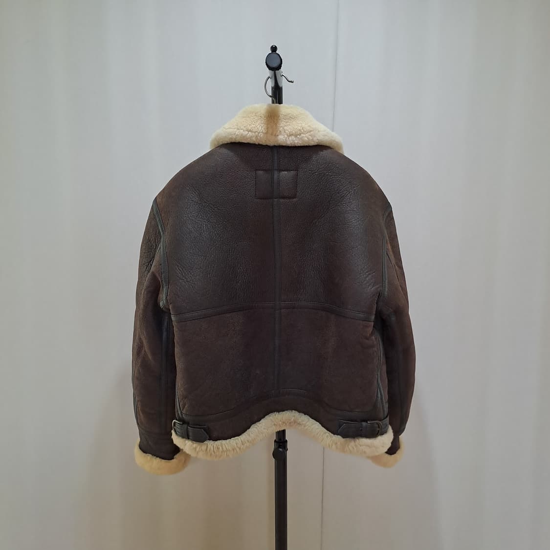 (택포) B-3 리얼무통 무스탕자켓 XL A658 상품이미지5