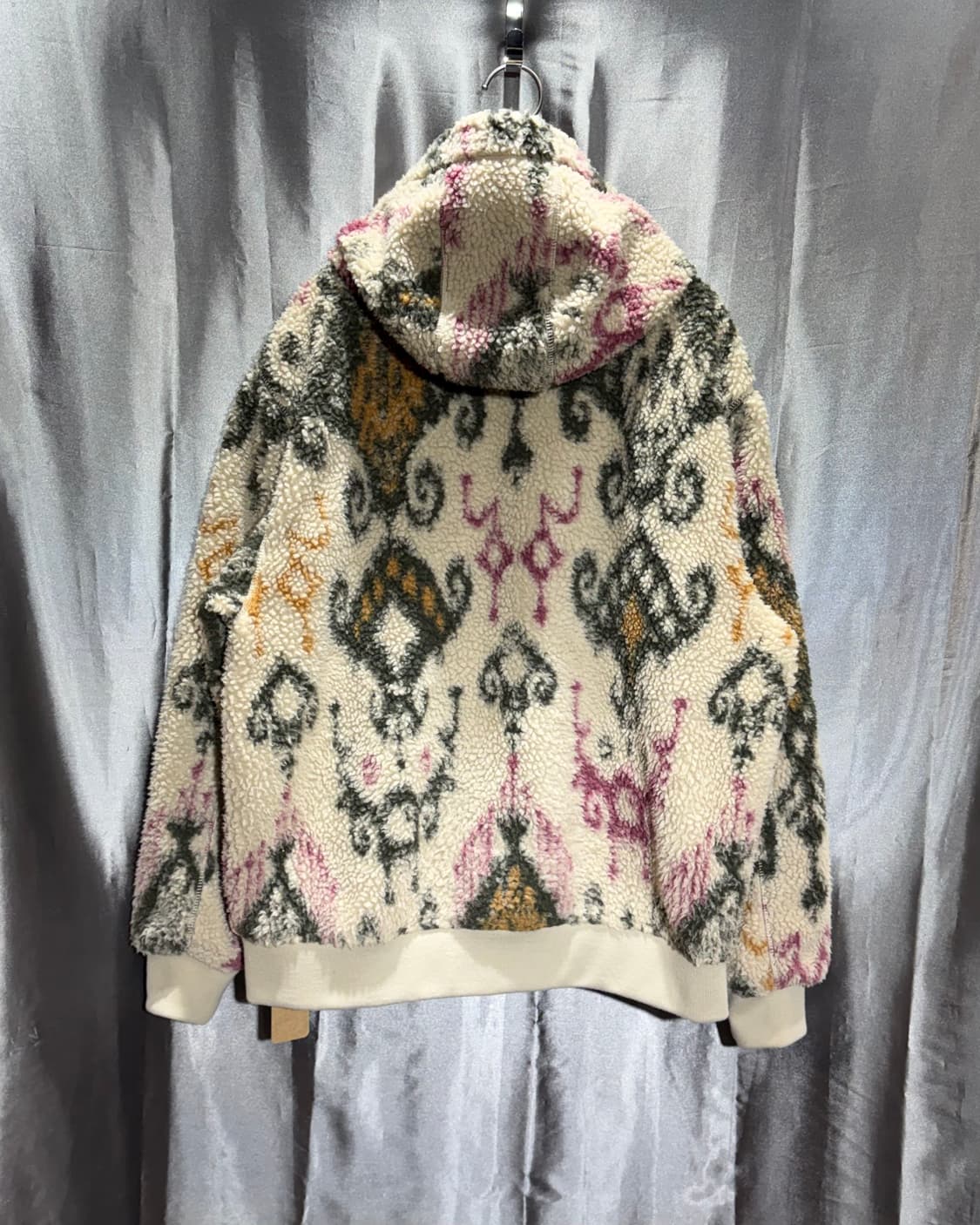 L 칼하트 WIP 프렌티스 사이프러스 바루 자카드 후디 플리스 상품이미지3