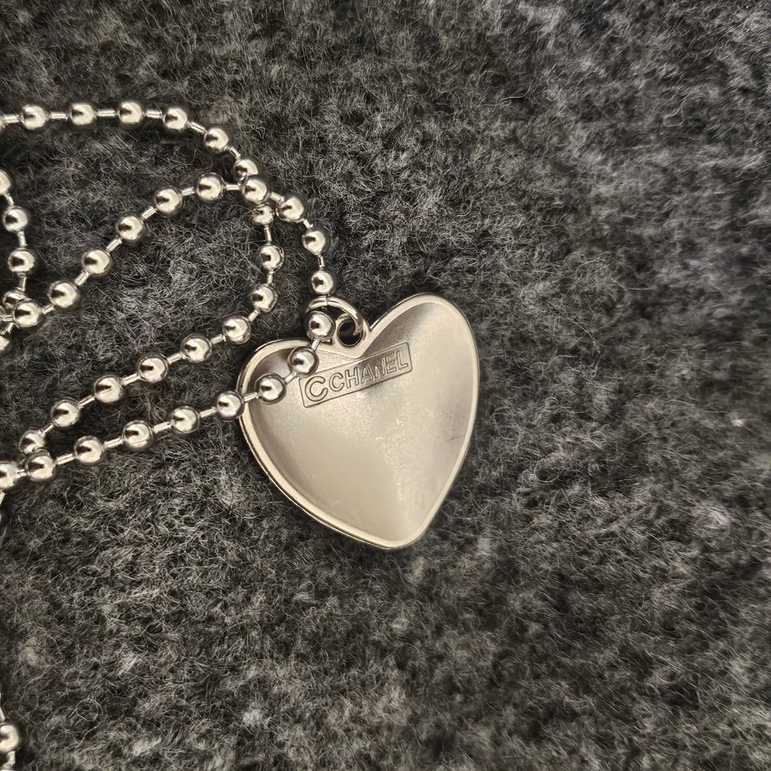 548 샤넬 빈티지 업사이클링 남자 써지컬 목걸이 상품이미지4
