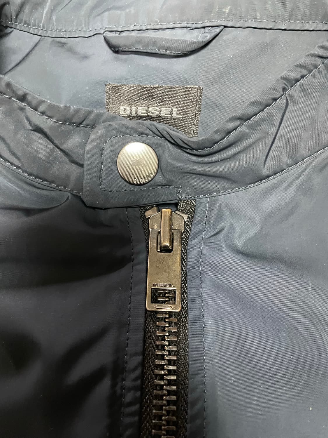 디젤 바이커 자켓 네이비m 상품이미지6