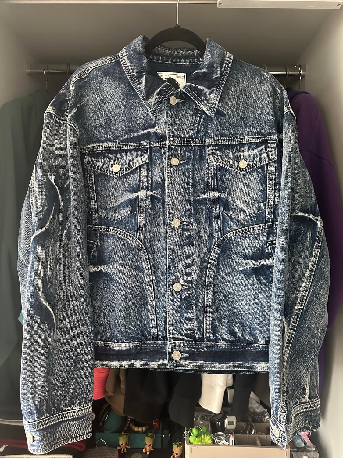 핀치 윈드 데님 트러커 자켓 상품이미지1