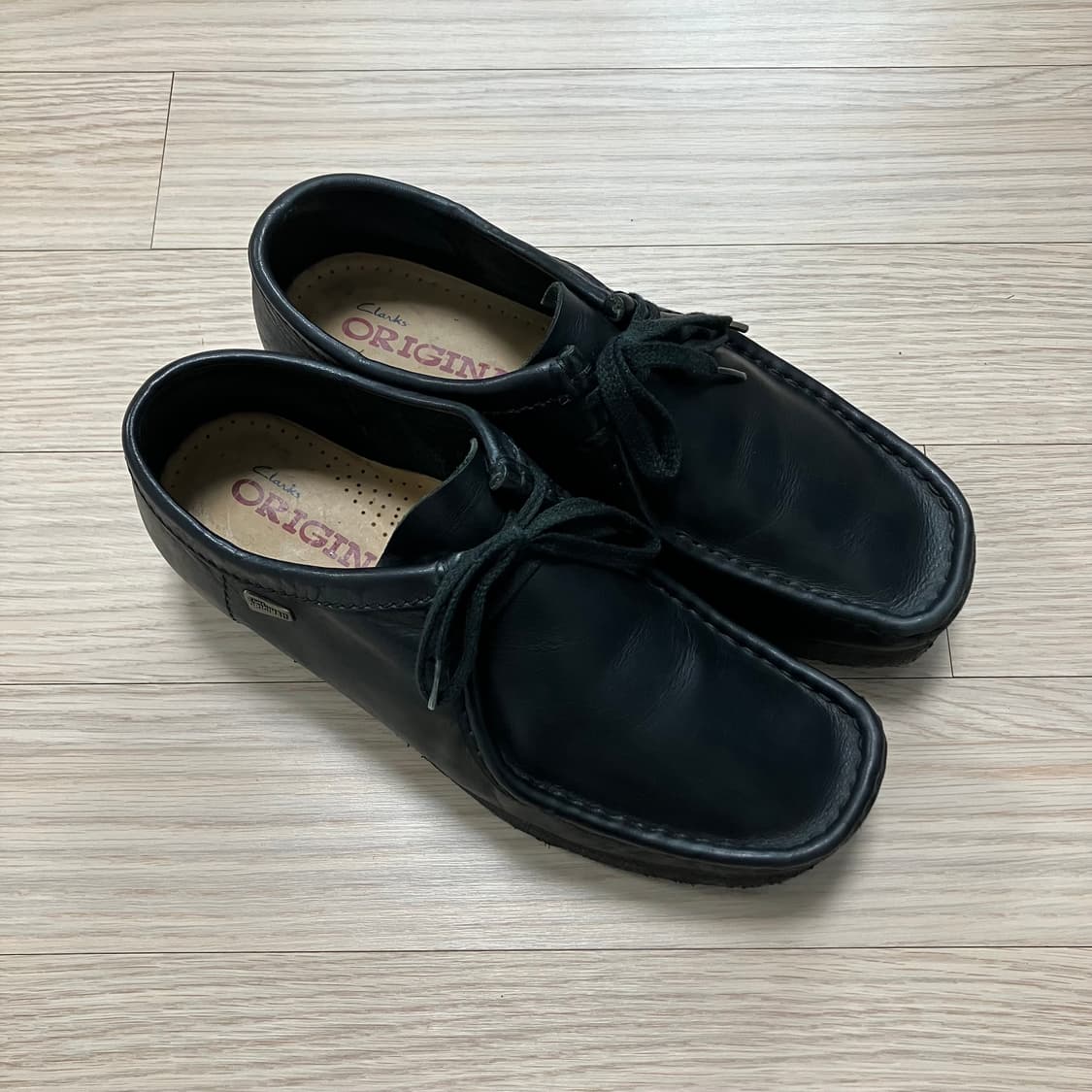 [Clarks] 클락스 왈라비 레더 블랙 265~270 상품이미지1