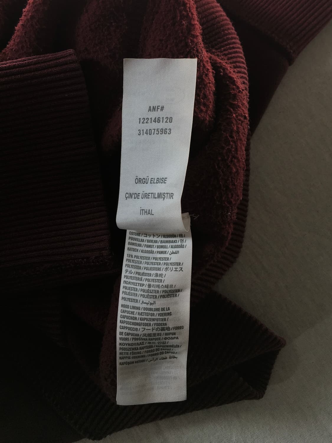 아베크롬비 자수패치 후드집업 상품이미지5